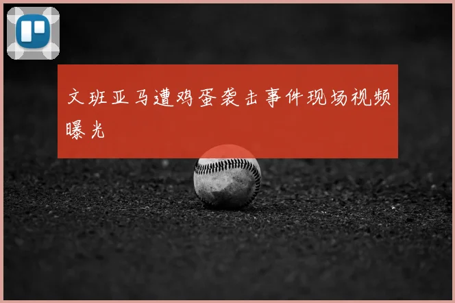 文班亚马遭鸡蛋袭击事件现场视频曝光